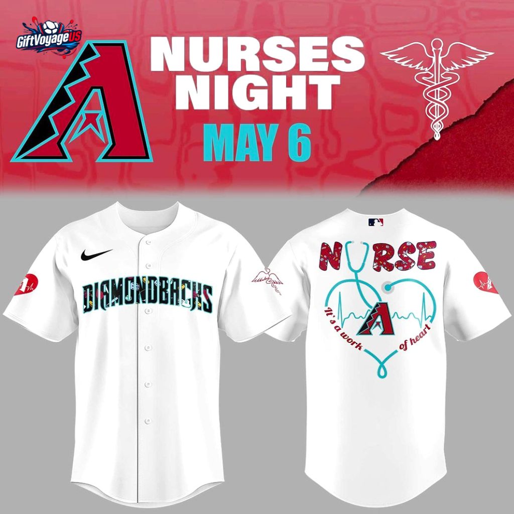 arizona diamondbacks nurses appreciation 2025 for fans baseball jersey 1.jpg