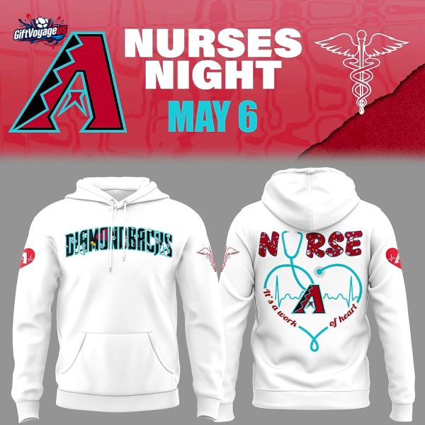 Arizona Diamondbacks x Nurses Appreciation 2025 Special Hoodie