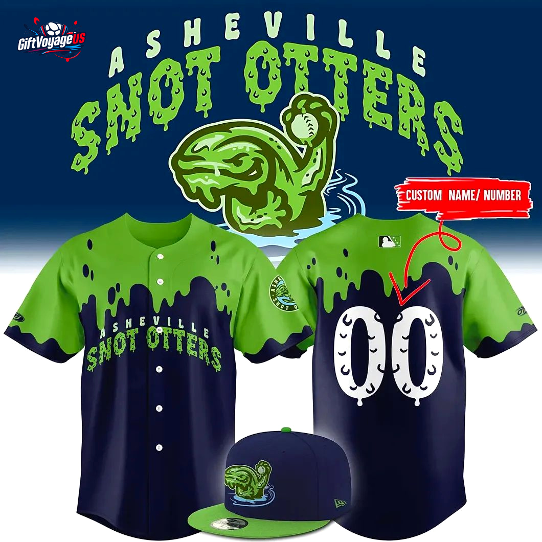 Asheville Tourists Snot Otters Replica 2025 Special Jersey Asheville Tourists Snot Otters Replica 2025 Special Jersey