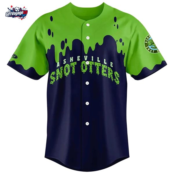 Asheville Tourists Snot Otters Replica 2025 Special Jersey