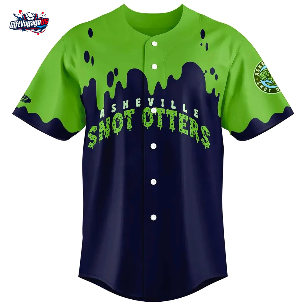 Asheville Tourists Snot Otters Replica 2025 Special Jersey Asheville Tourists Snot Otters Replica 2025 Special Jersey