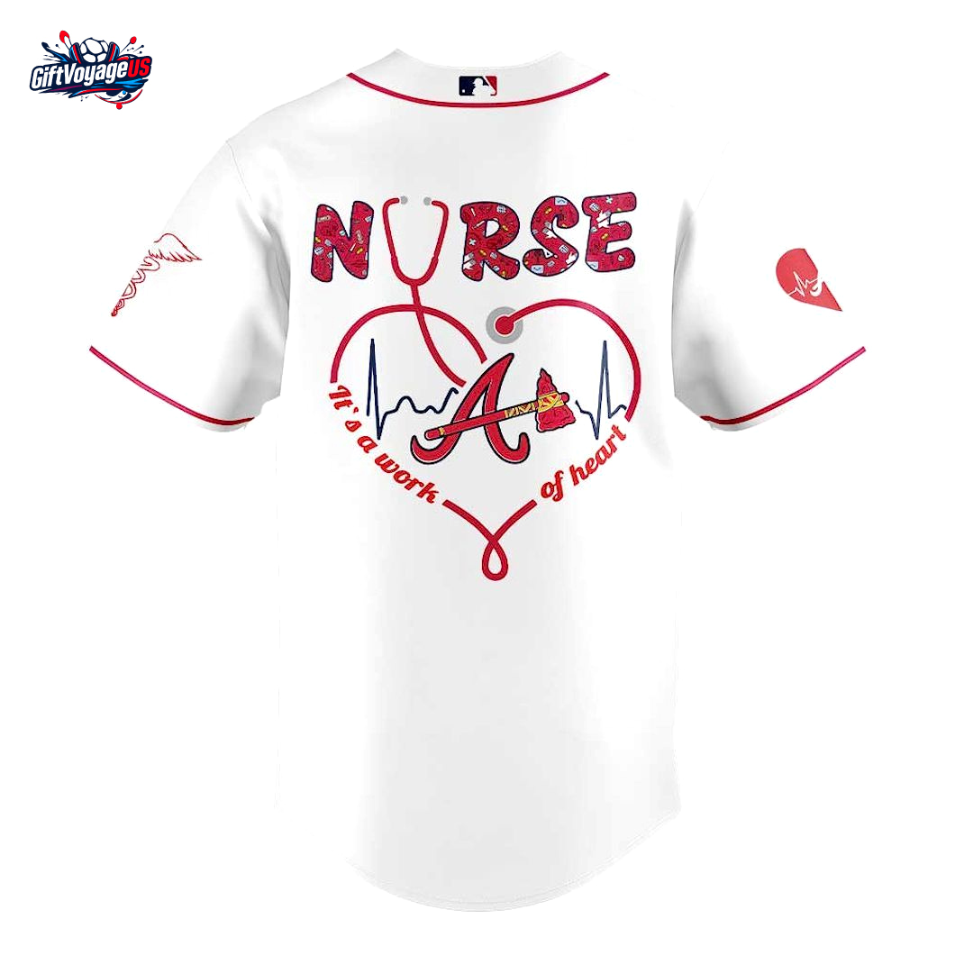 Atlanta Braves Nurses Appreciation 2025 For Fans Baseball Jersey Atlanta Braves Nurses Appreciation 2025 For Fans Baseball Jersey