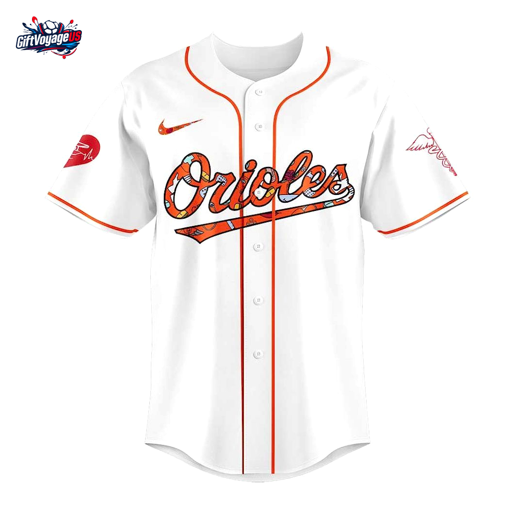 Baltimore Orioles Nurses Appreciation 2025 For Fans Baseball Jersey Baltimore Orioles Nurses Appreciation 2025 For Fans Baseball Jersey