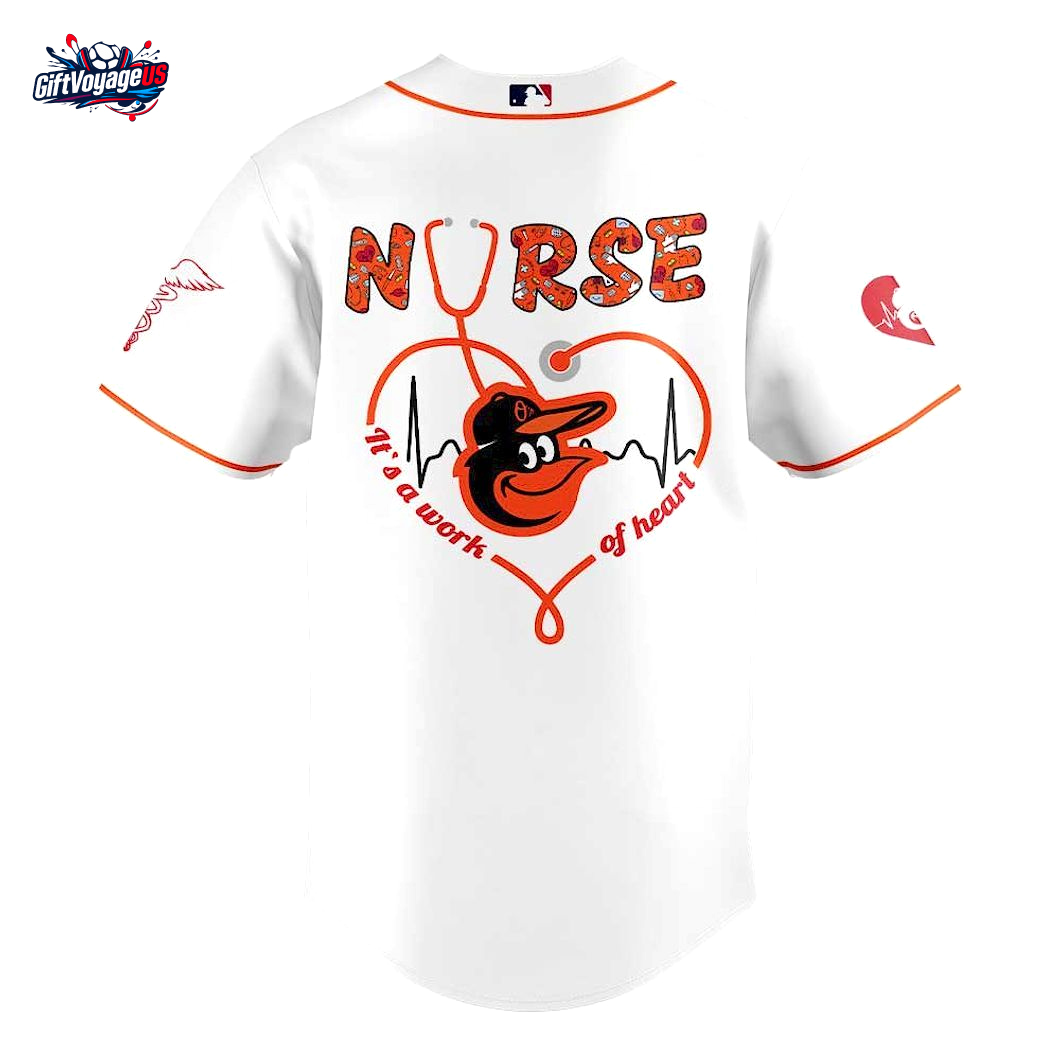 Baltimore Orioles Nurses Appreciation 2025 For Fans Baseball Jersey Baltimore Orioles Nurses Appreciation 2025 For Fans Baseball Jersey