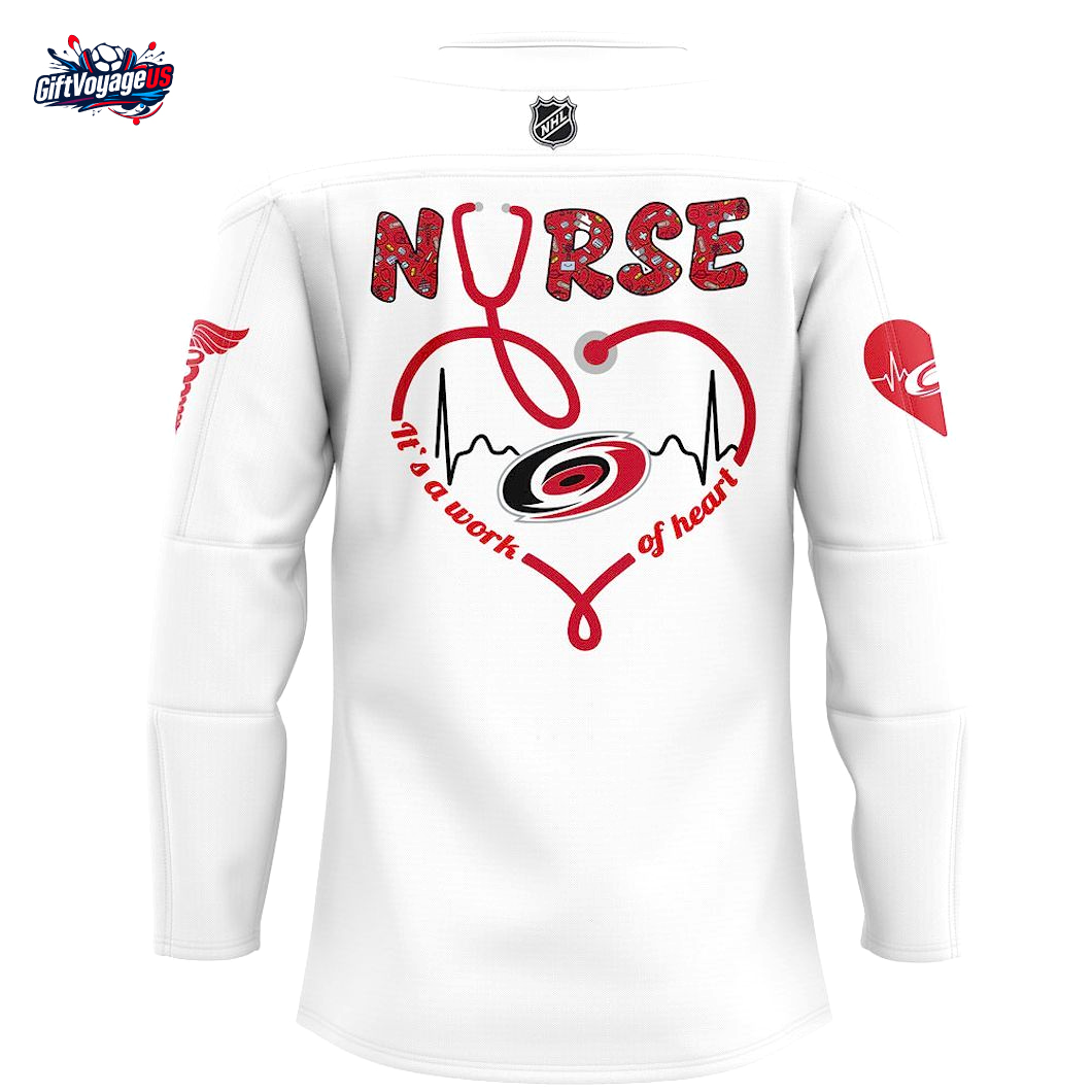 Carolina Hurricanes x Nurses Appreciation 2025 Hockey Jersey Carolina Hurricanes x Nurses Appreciation 2025 Hockey Jersey