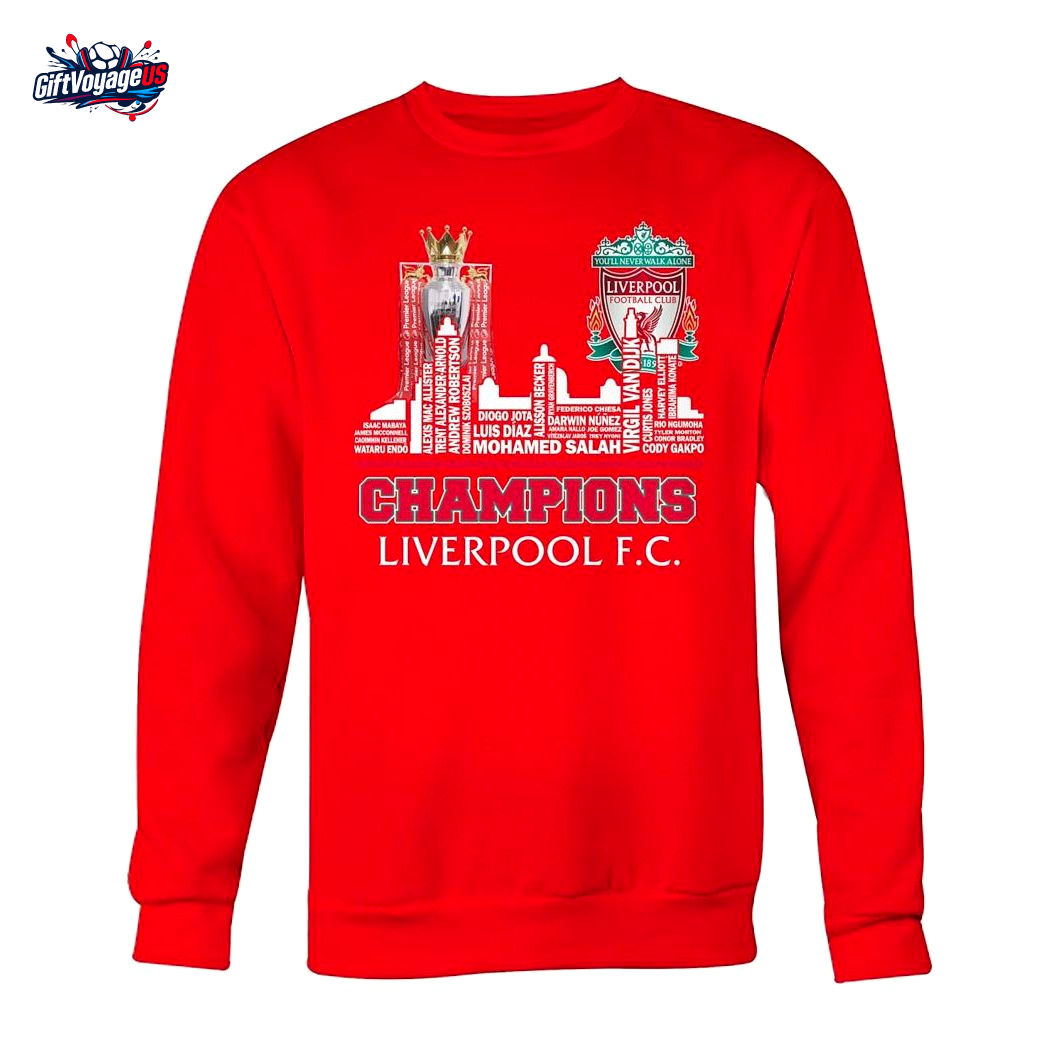 Champions Liverpool FC T-Shirt Champions Liverpool FC T-Shirt