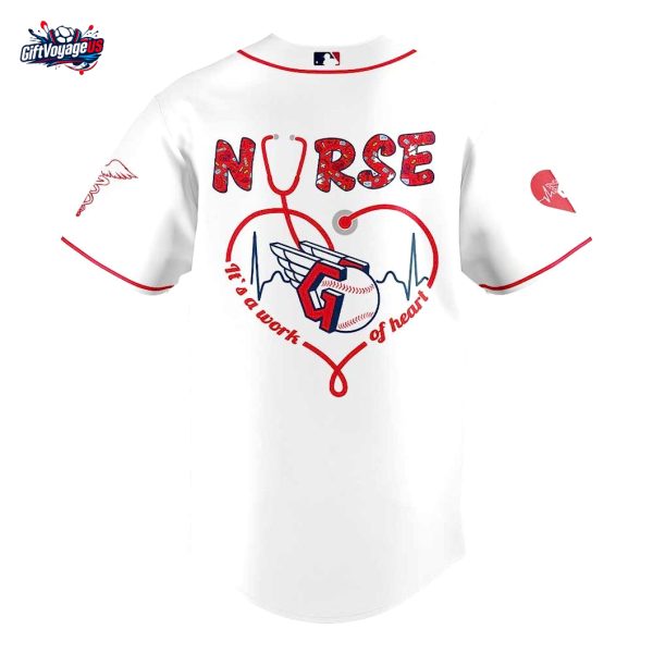 Cleveland Guardians Nurses Appreciation 2025 For Fans Baseball Jersey