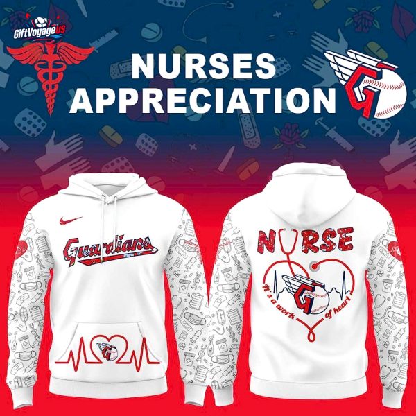 Cleveland Guardians x Nurses Appreciation 2025 Special Hoodie