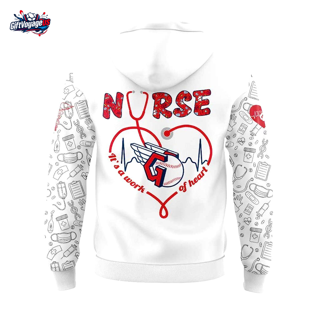 Cleveland Guardians x Nurses Appreciation 2025 Special Hoodie Cleveland Guardians x Nurses Appreciation 2025 Special Hoodie