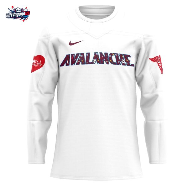 Colorado Avalanche x Nurses Appreciation 2025 Hockey Jersey
