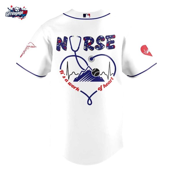 Colorado Rockies Nurses Appreciation 2025 For Fans Baseball Jersey