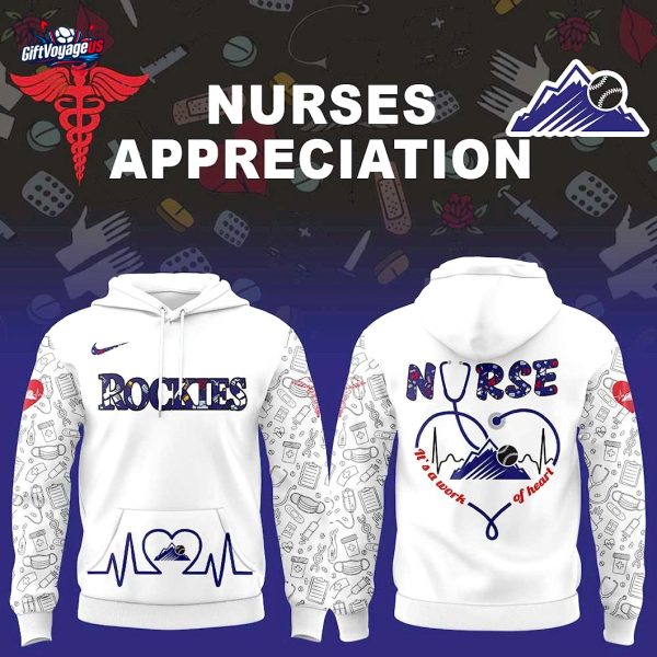 Colorado Rockies x Nurses Appreciation 2025 Special Hoodie