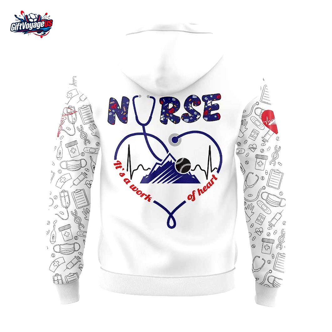 Colorado Rockies x Nurses Appreciation 2025 Special Hoodie Colorado Rockies x Nurses Appreciation 2025 Special Hoodie