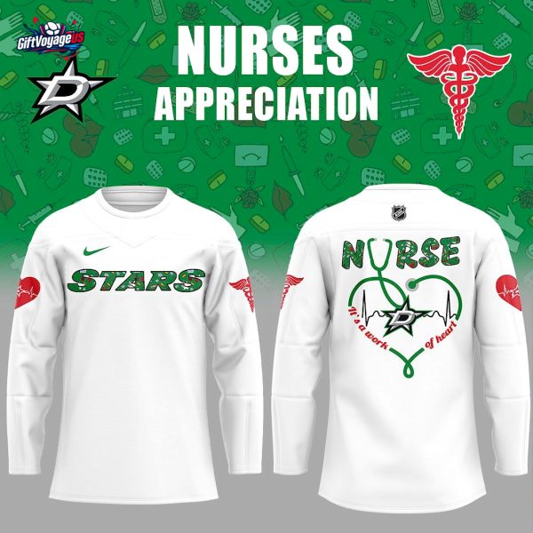 Dallas Stars x Nurses Appreciation 2025 Hockey Jersey