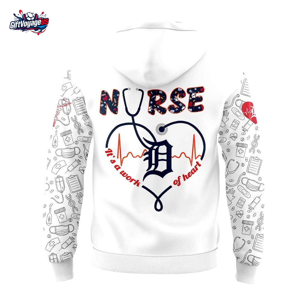 Detroit Tigers x Nurses Appreciation 2025 Special Hoodie Detroit Tigers x Nurses Appreciation 2025 Special Hoodie