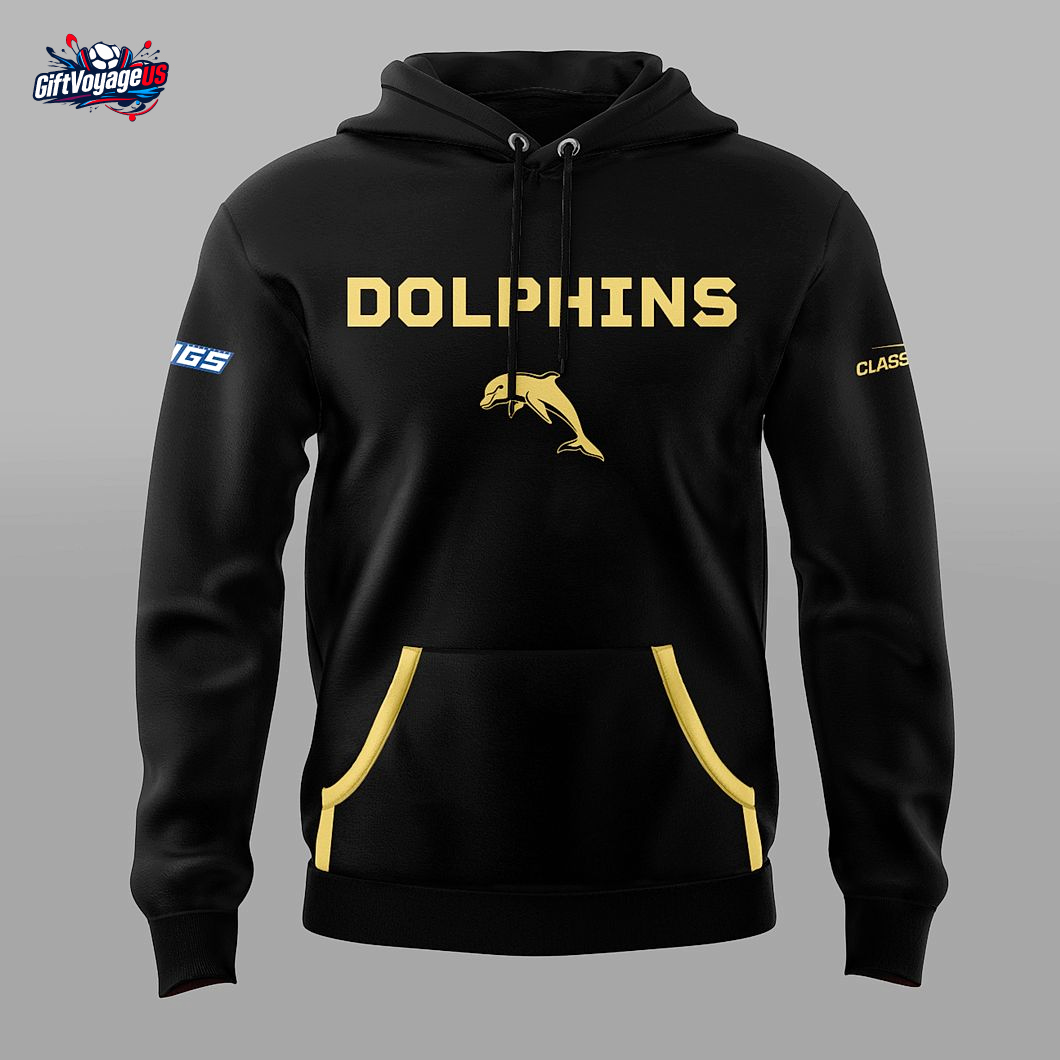 Dolphins NRL 2025 Hoodie Dolphins NRL 2025 Hoodie