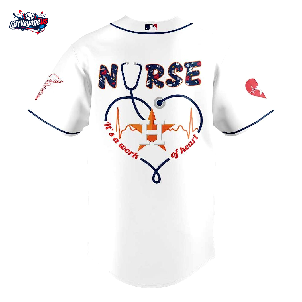 Houston Astros Nurses Appreciation 2025 For Fans Baseball Jersey Houston Astros Nurses Appreciation 2025 For Fans Baseball Jersey