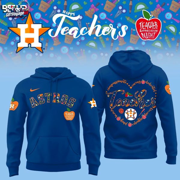 Houston Astros Teacher Tribute 2025 Special Hoodie