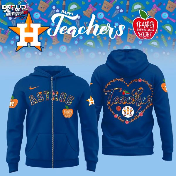 Houston Astros Teacher Tribute 2025 Special Hoodie