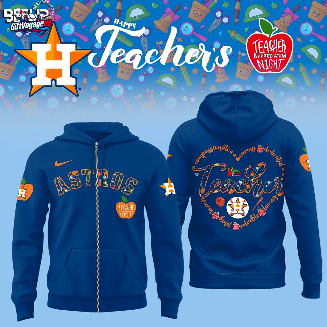 Houston Astros Teacher Tribute 2025 Special Hoodie Houston Astros Teacher Tribute 2025 Special Hoodie