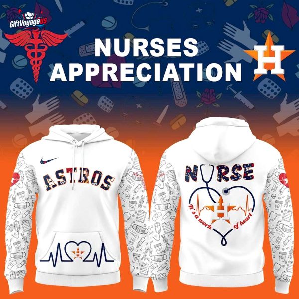 Houston Astros x Nurses Appreciation 2025 Special Hoodie