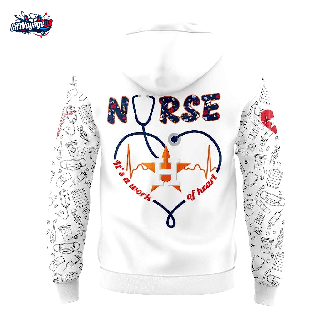 Houston Astros x Nurses Appreciation 2025 Special Hoodie Houston Astros x Nurses Appreciation 2025 Special Hoodie