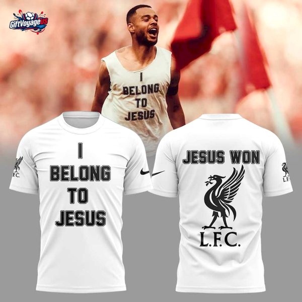 I Belong To Jesus Liverpool Gift For Fans T-Shirt