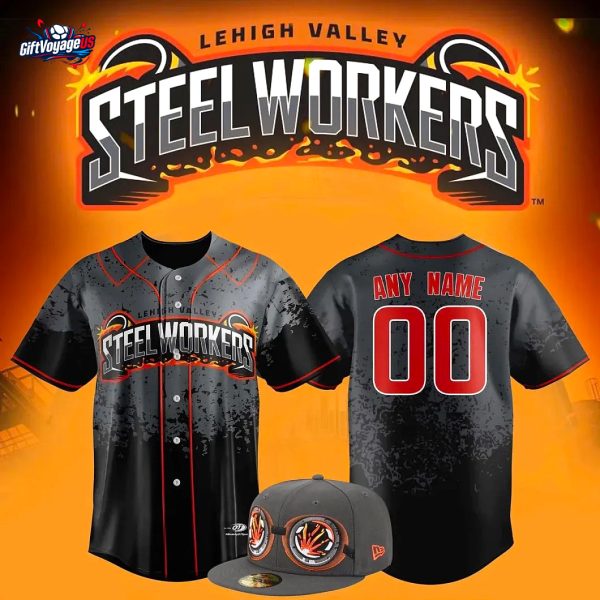 Lehigh Valley Steelworkers Replica 2025 Baseball Jersey