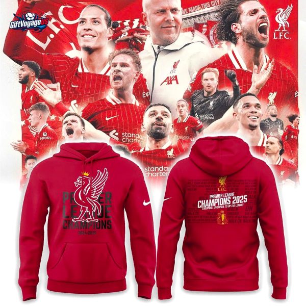 Liverpool Champions 2025 Limited Edition Hoodie