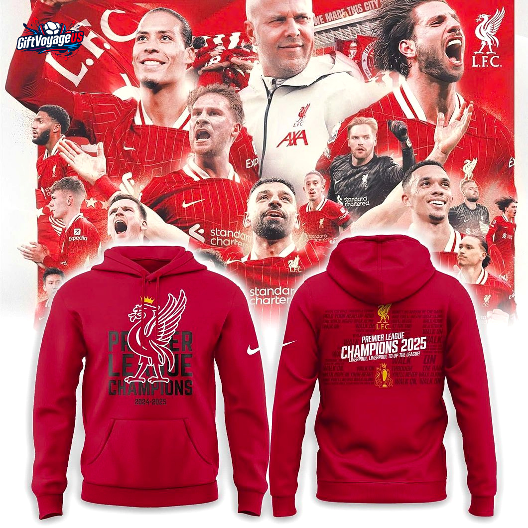 Liverpool Champions 2025 Limited Edition Hoodie Liverpool Champions 2025 Limited Edition Hoodie
