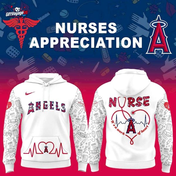 Los Angeles Angels x Nurses Appreciation 2025 Special Hoodie