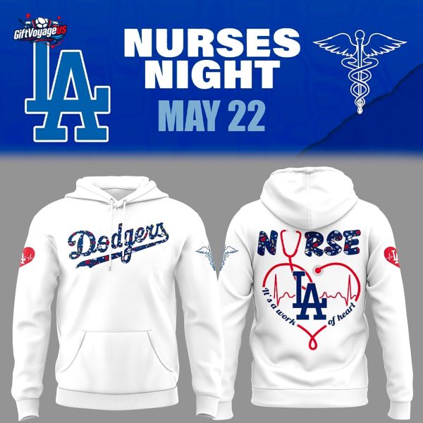 Los Angeles Dodgers x Nurses Appreciation 2025 Special Hoodie