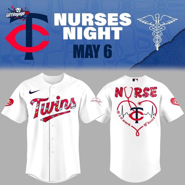 Minnesota Twins Nurses Appreciation 2025 For Fans Baseball Jersey