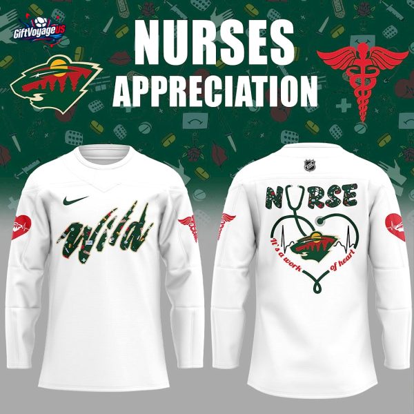 Minnesota Wild x Nurses Appreciation 2025 Hockey Jersey
