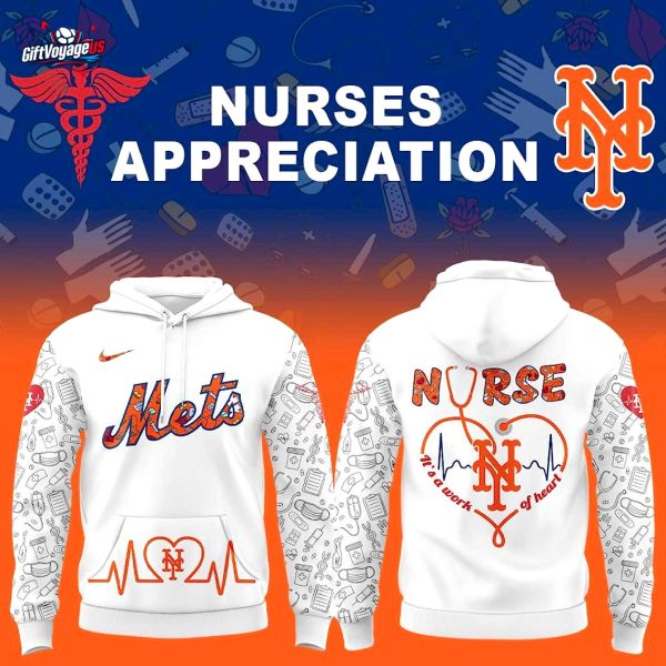 New York Mets x Nurses Appreciation 2025 Special Hoodie