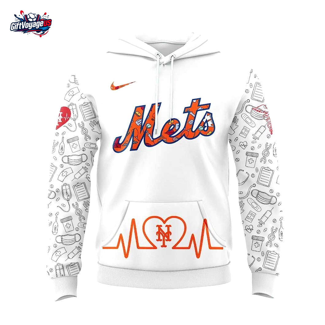 New York Mets x Nurses Appreciation 2025 Special Hoodie New York Mets x Nurses Appreciation 2025 Special Hoodie