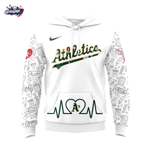 Oakland Athletics x Nurses Appreciation 2025 Special Hoodie