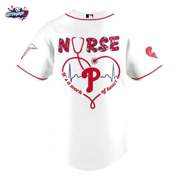 Philadelphia Phillies Nurses Appreciation 2025 For Fans Baseball Jersey