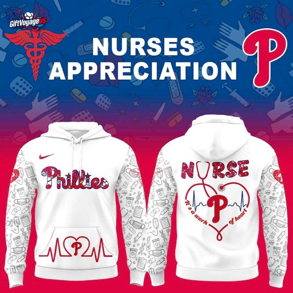Philadelphia Phillies x Nurses Appreciation 2025 Special Hoodie