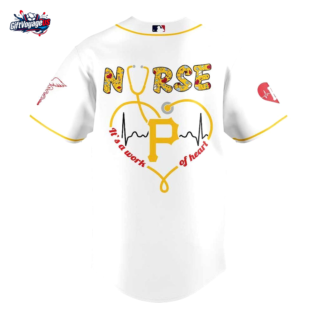 Pittsburgh Pirates Nurses Appreciation 2025 For Fans Baseball Jersey Pittsburgh Pirates Nurses Appreciation 2025 For Fans Baseball Jersey