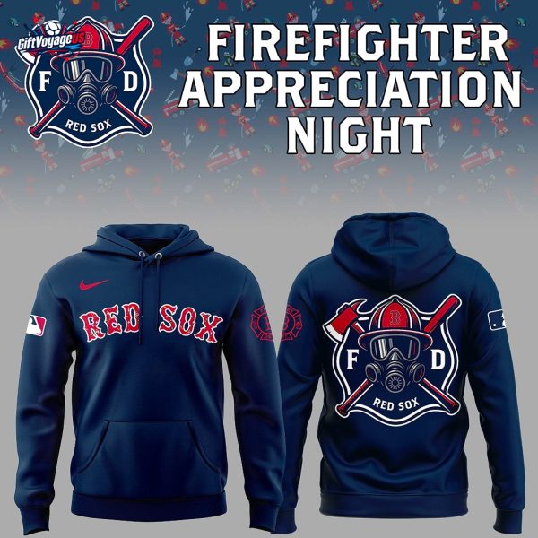 Red Sox x Firefighter Appreciation 2025 Hoodie