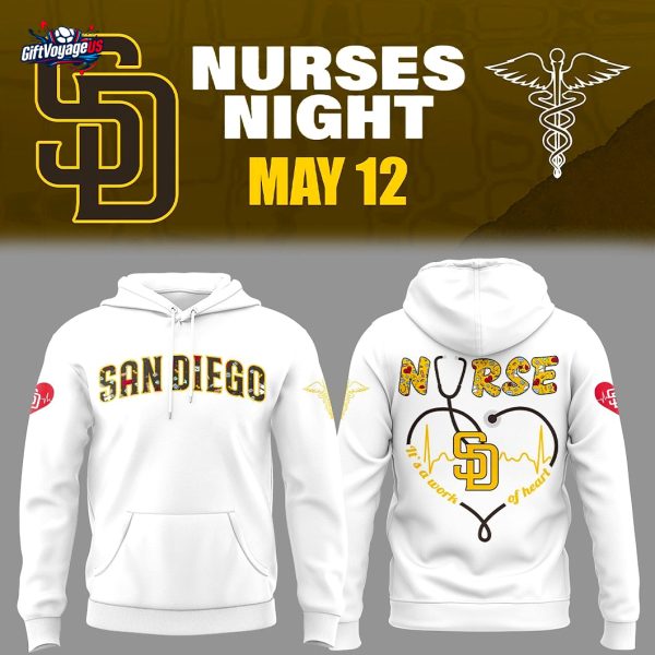 San Diego Padres x Nurses Appreciation 2025 Special Hoodie