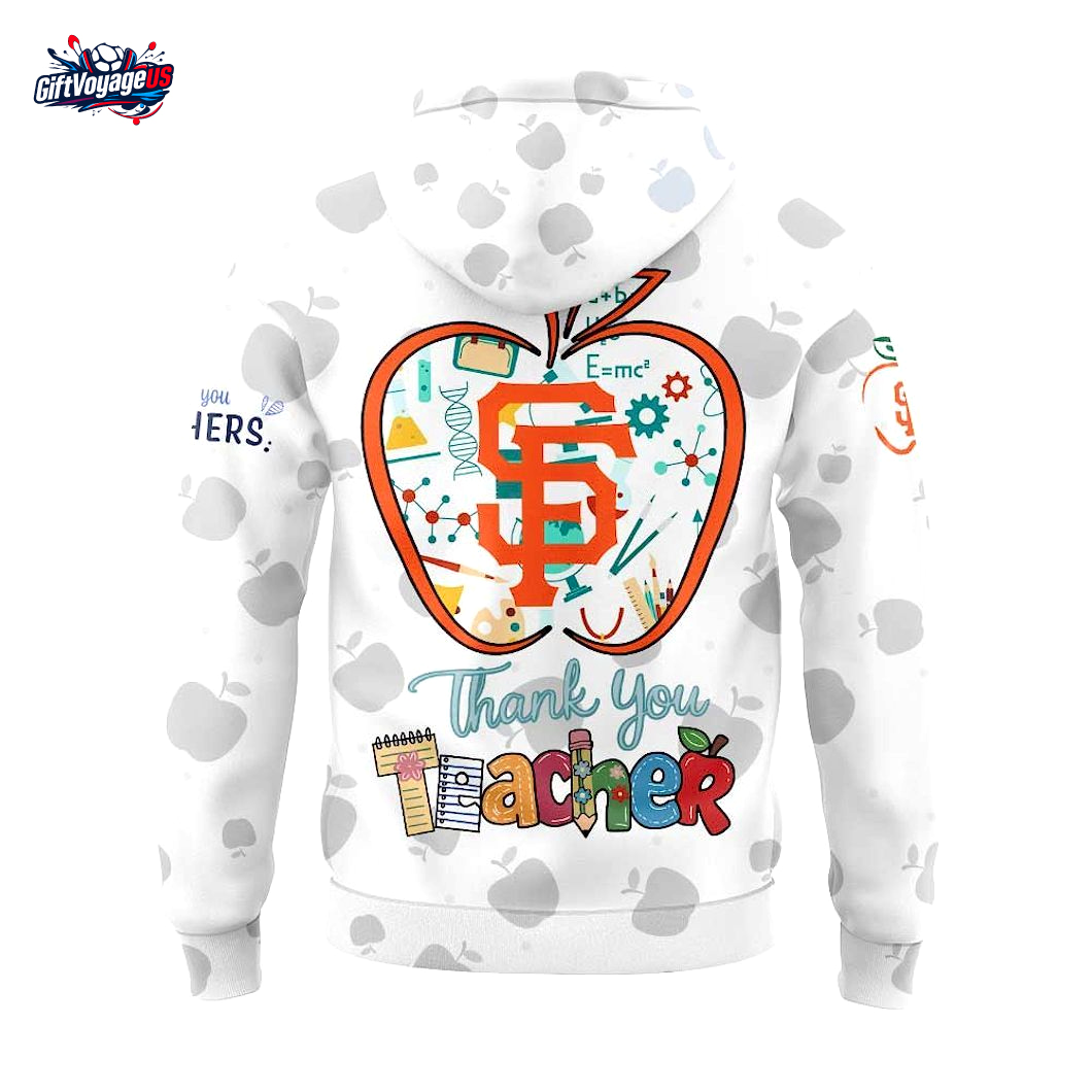 San Francisco Giants Teacher Appreciation Day 2025 Special Edition Hoodie San Francisco Giants Teacher Appreciation Day 2025 Special Edition Hoodie