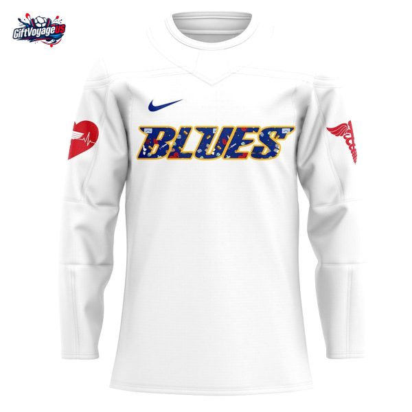 St. Louis Blues x Nurses Appreciation 2025 Hockey Jersey