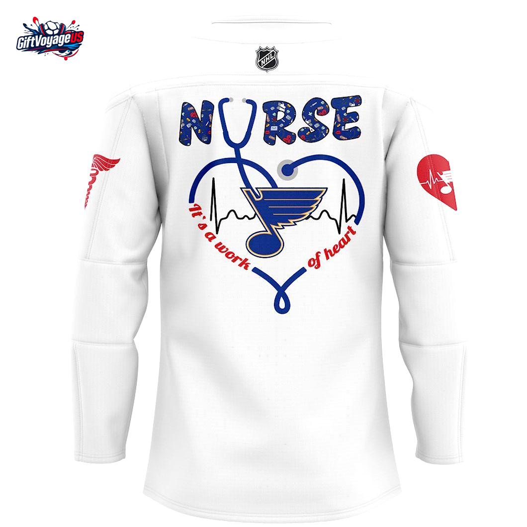 St. Louis Blues x Nurses Appreciation 2025 Hockey Jersey St. Louis Blues x Nurses Appreciation 2025 Hockey Jersey