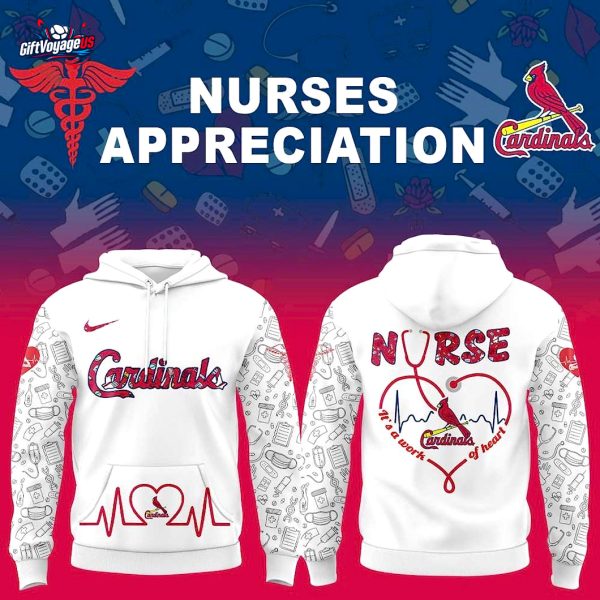 St. Louis Cardinals x Nurses Appreciation 2025 Special Hoodie