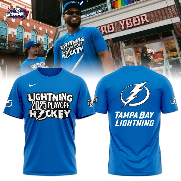 Tampa Bay Lightning Play-Off Hockey 2025 T-Shirt