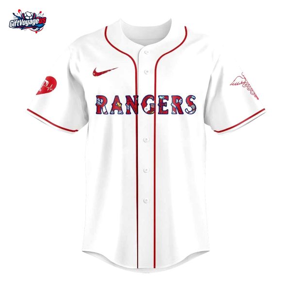 Texas Rangers Nurses Appreciation 2025 For Fans Baseball Jersey