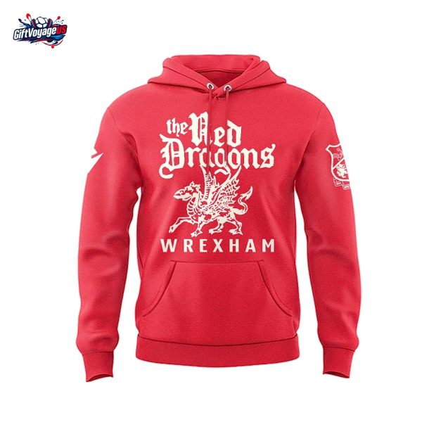 The Red Dragons Wrexham 2025 Hoodie