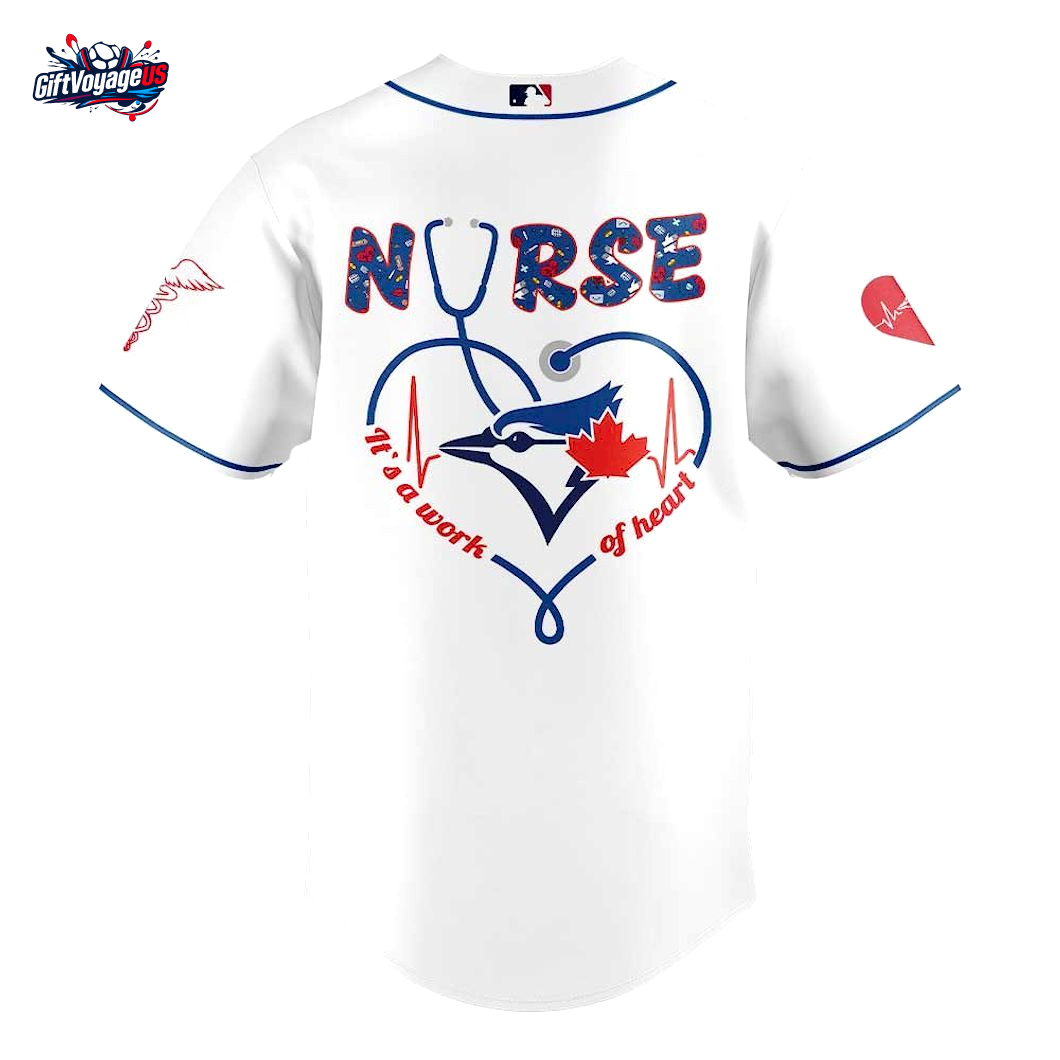 Toronto Blue Jays Nurses Appreciation 2025 For Fans Baseball Jersey Toronto Blue Jays Nurses Appreciation 2025 For Fans Baseball Jersey